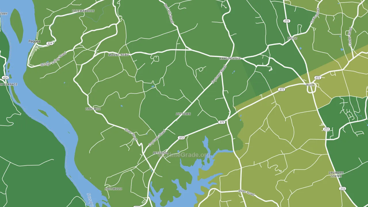 17532, PA Map of Vehicle Theft Rates