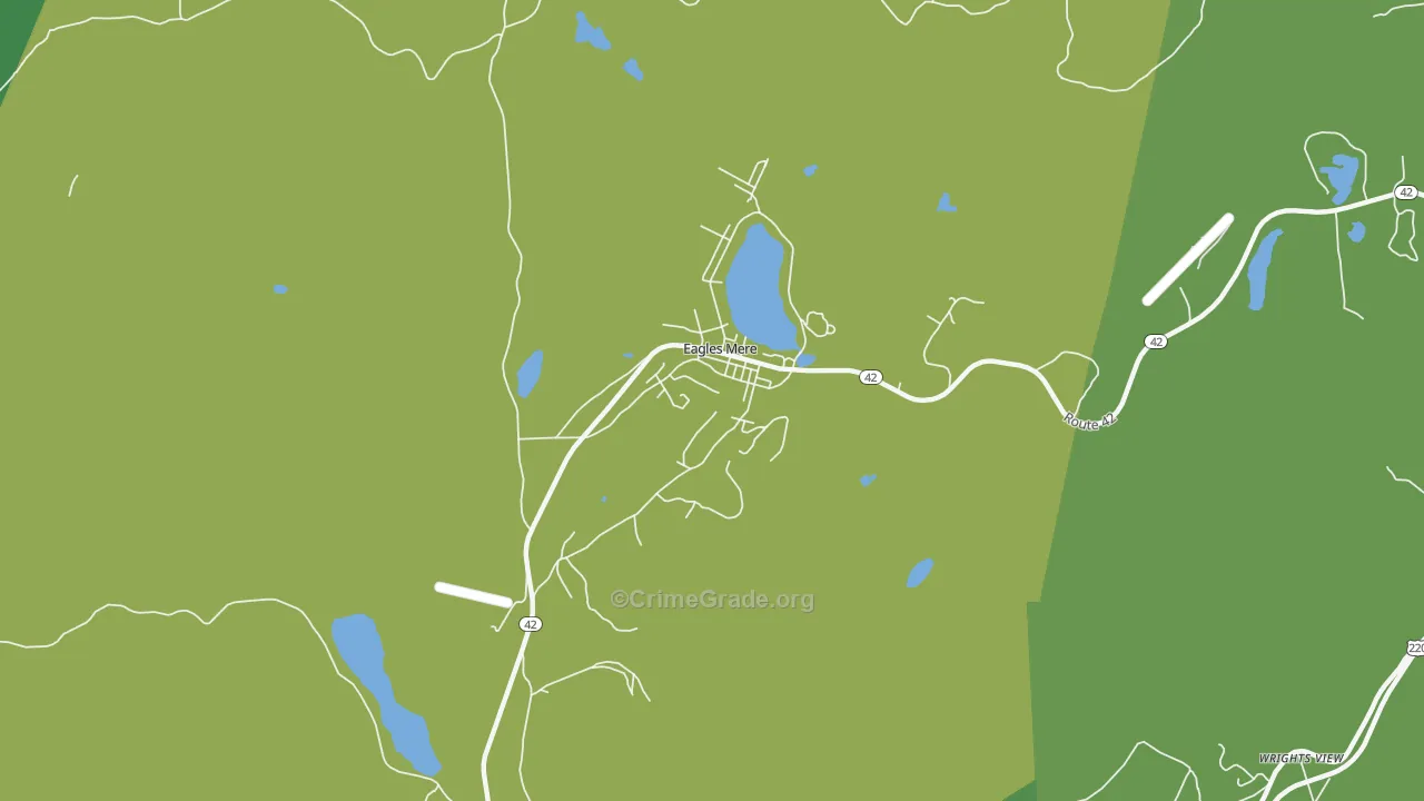 17731, PA Map of Vehicle Theft Rates