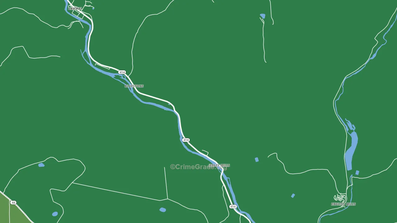 17739, PA Map of Vehicle Theft Rates