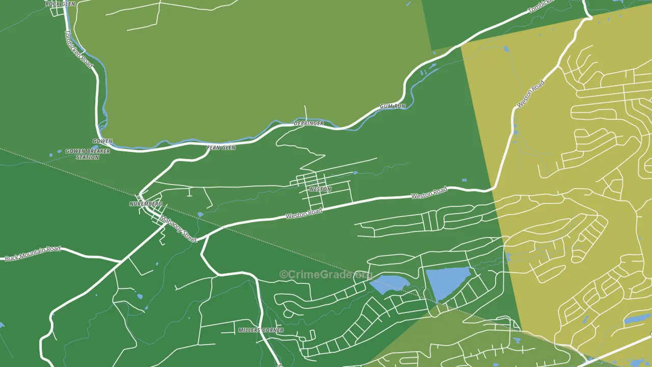 18256, PA Map of Vehicle Theft Rates