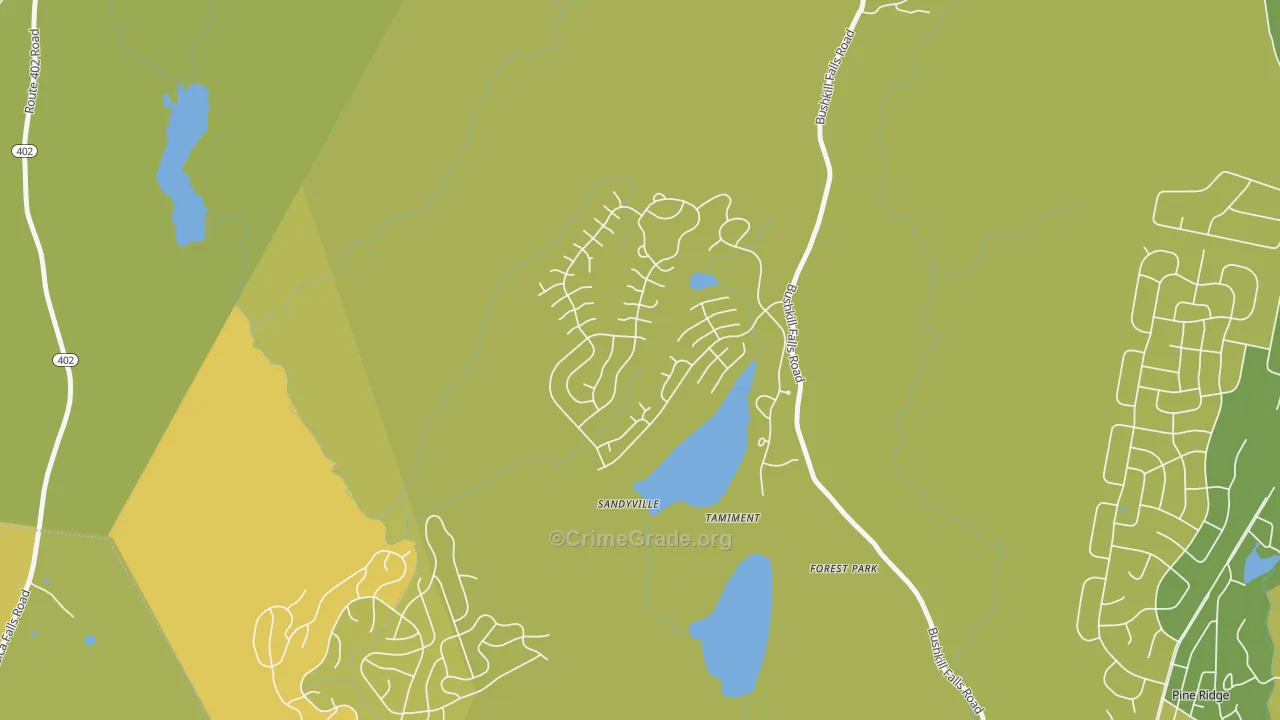 18371, PA Map of Vehicle Theft Rates