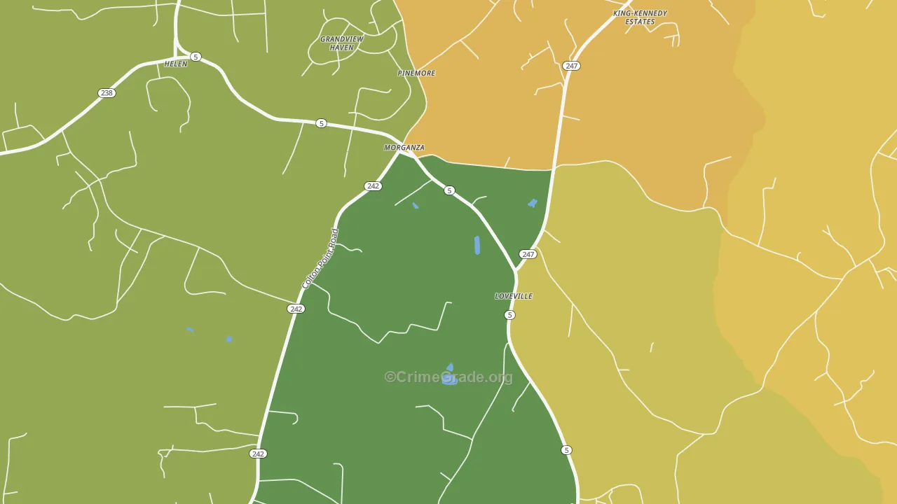 20660, MD Map of Vehicle Theft Rates