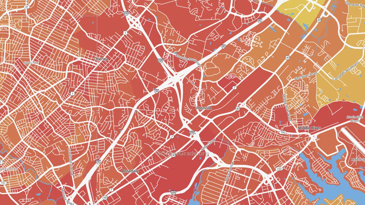 21237, MD Map of Vehicle Theft Rates