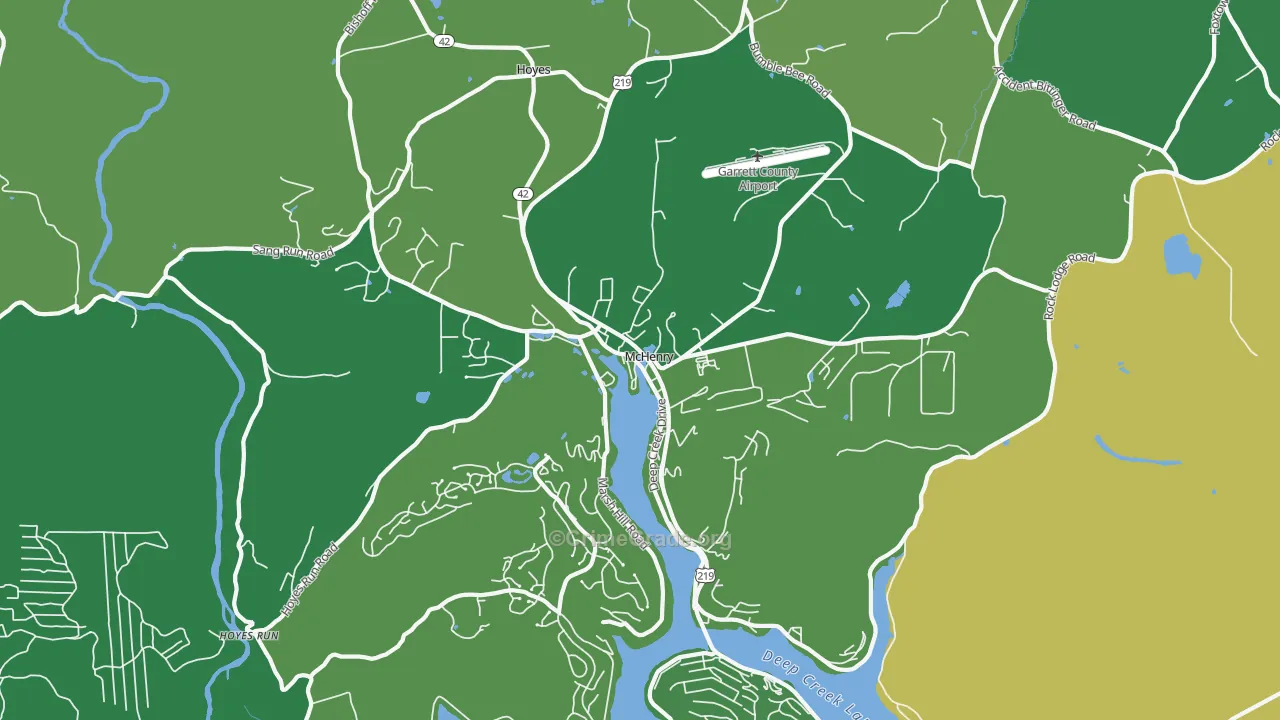 21541, MD Map of Vehicle Theft Rates