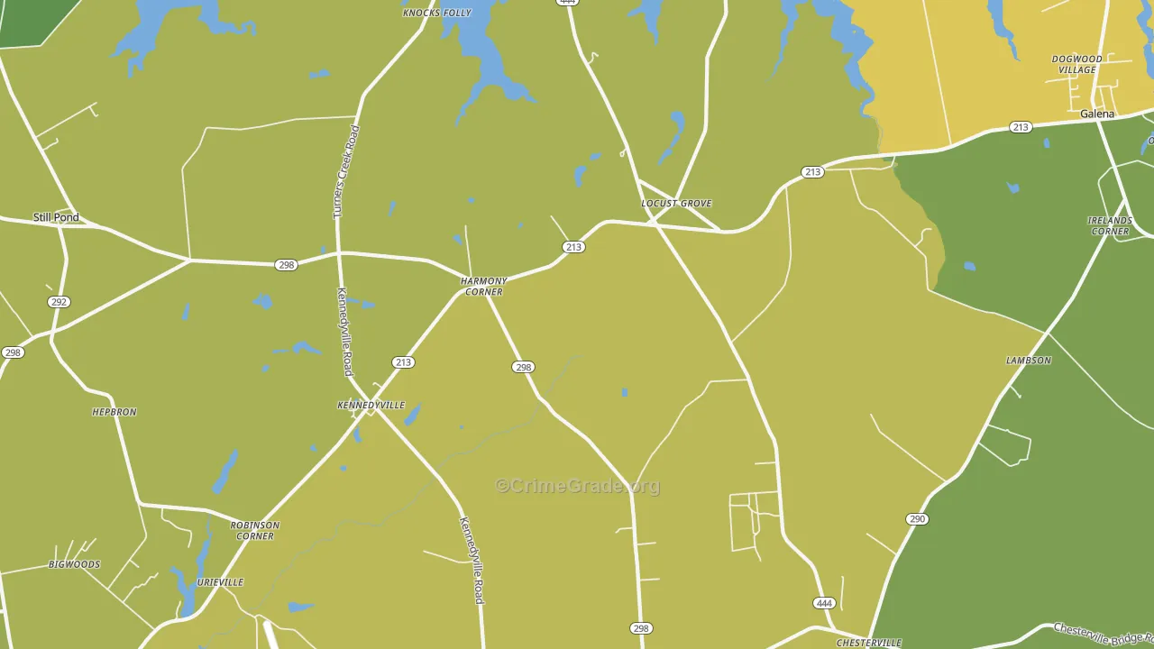 21645, MD Map of Vehicle Theft Rates