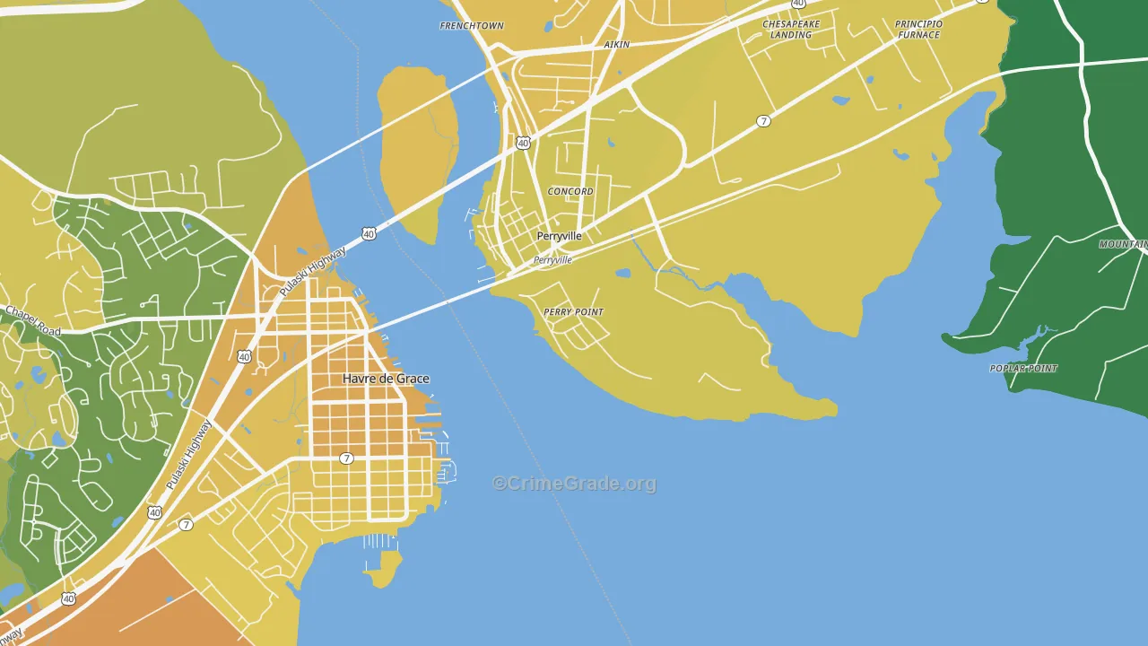 21902, MD Map of Vehicle Theft Rates