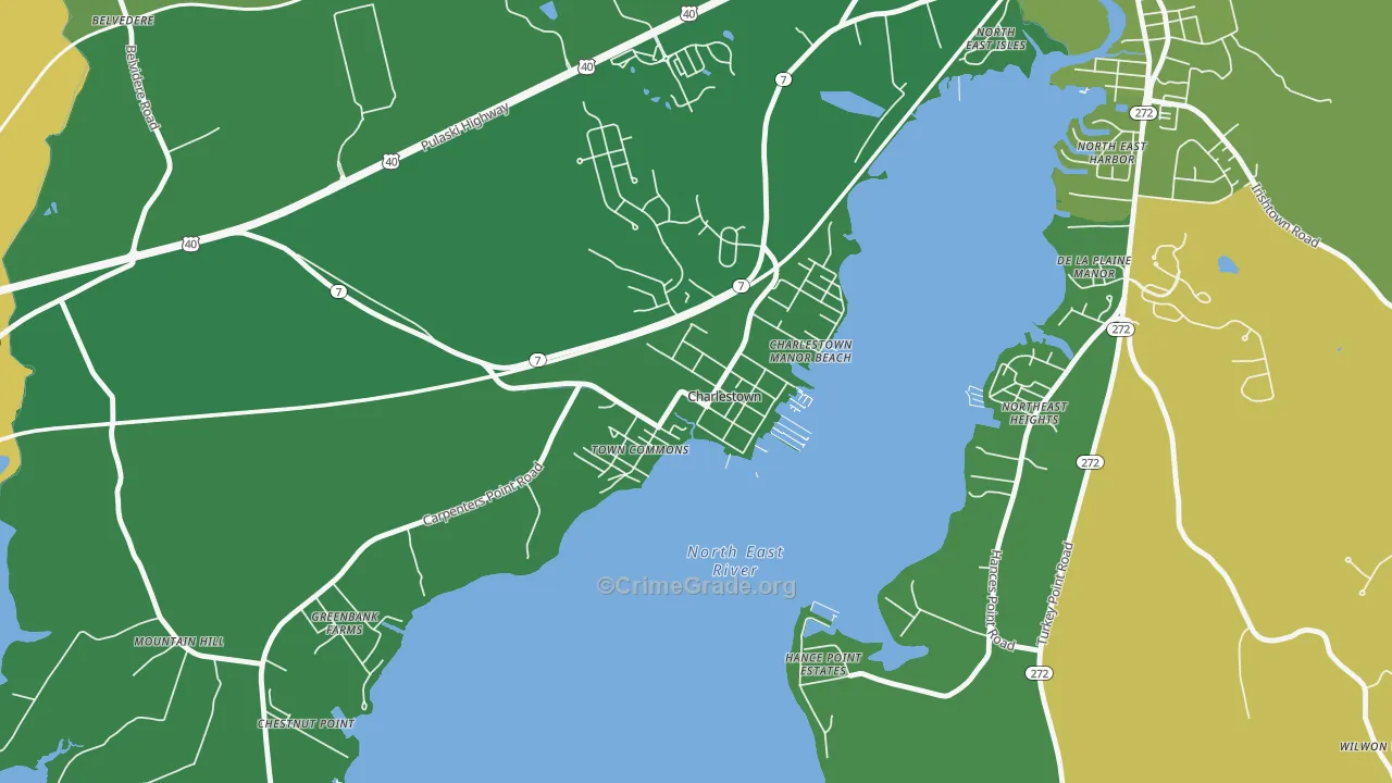21914, MD Map of Vehicle Theft Rates