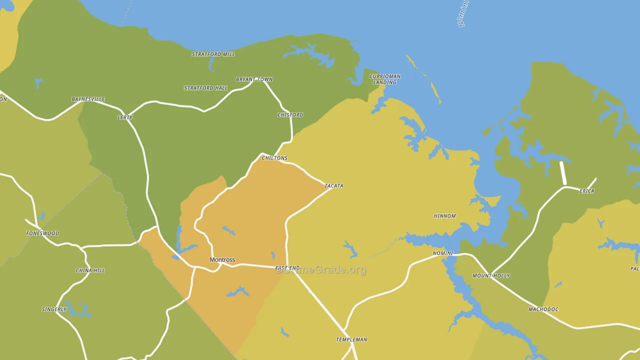22520, VA Map of Vehicle Theft Rates
