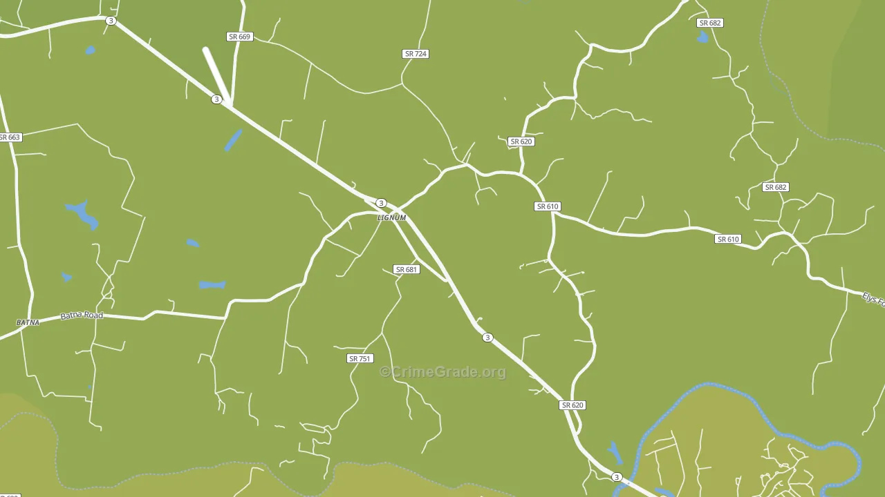 22726, VA Map of Vehicle Theft Rates
