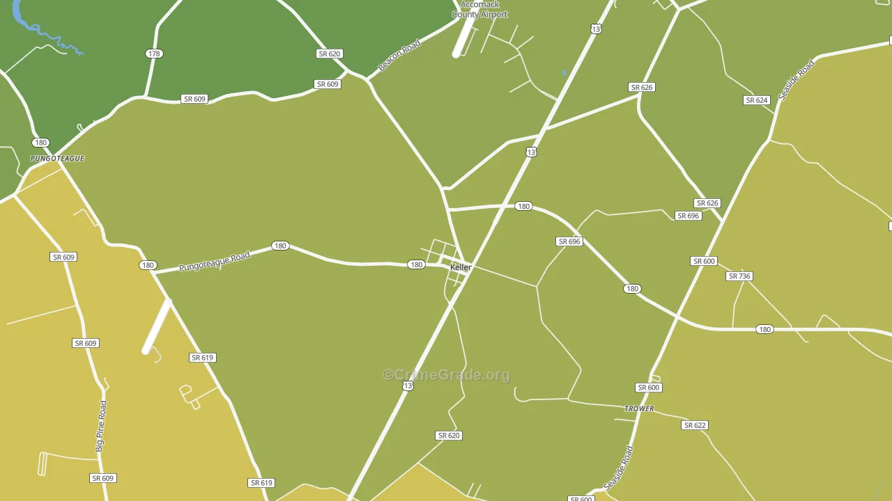23401, VA Map of Vehicle Theft Rates