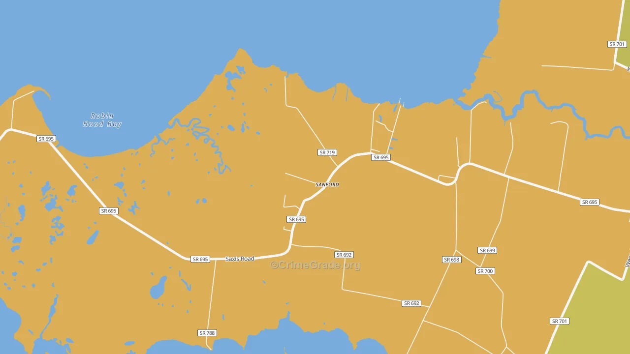 23426, VA Map of Vehicle Theft Rates