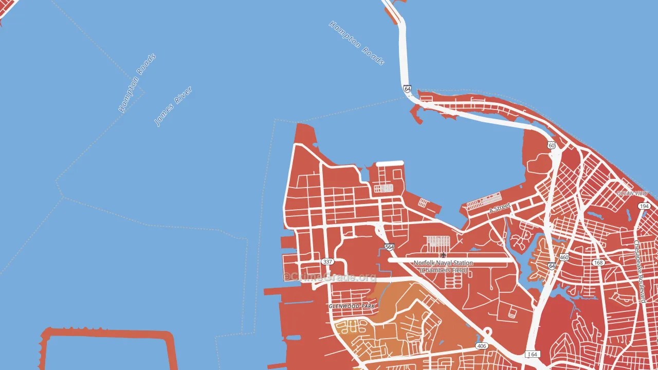 23511, VA Map of Vehicle Theft Rates