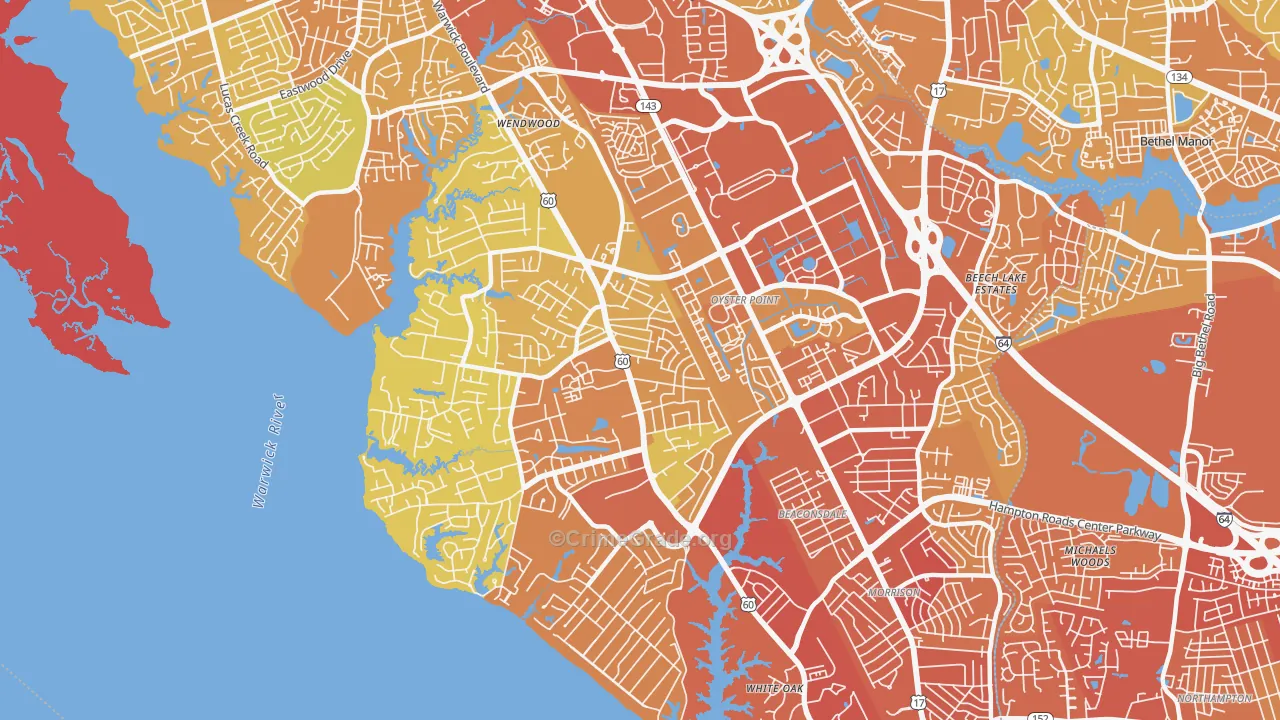 23606, VA Map of Vehicle Theft Rates