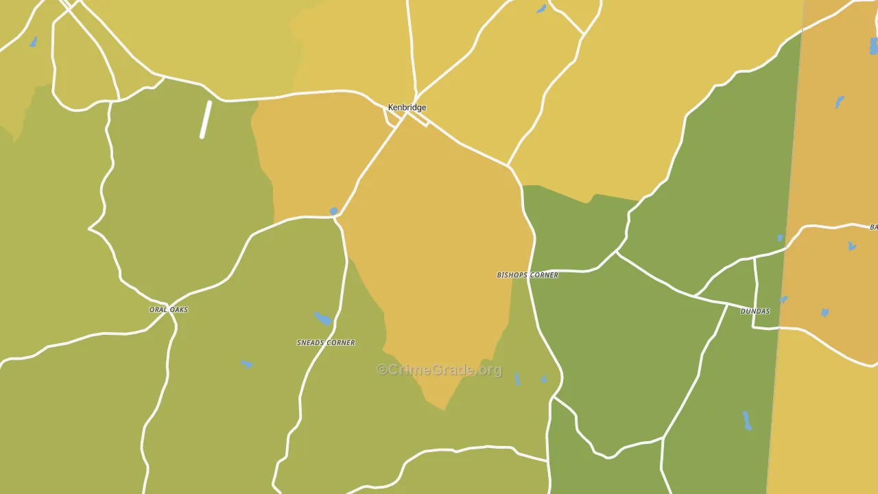 23944, VA Map of Vehicle Theft Rates
