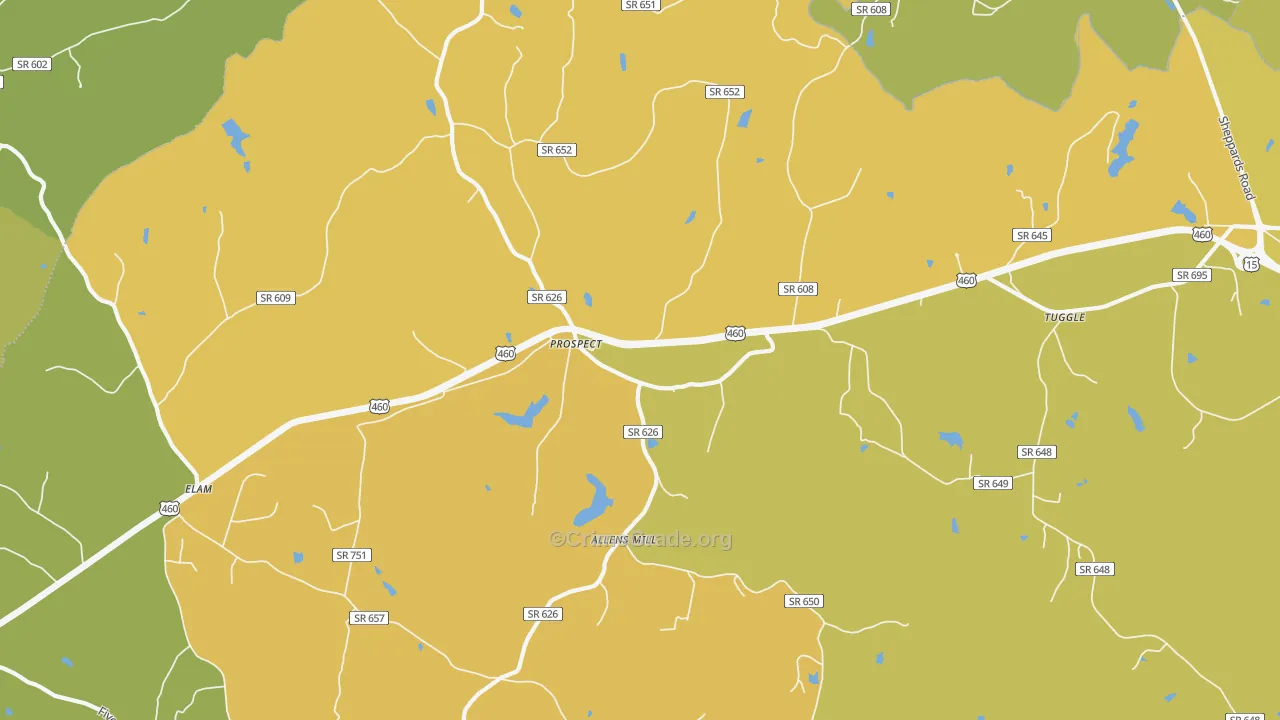 23960, VA Map of Vehicle Theft Rates