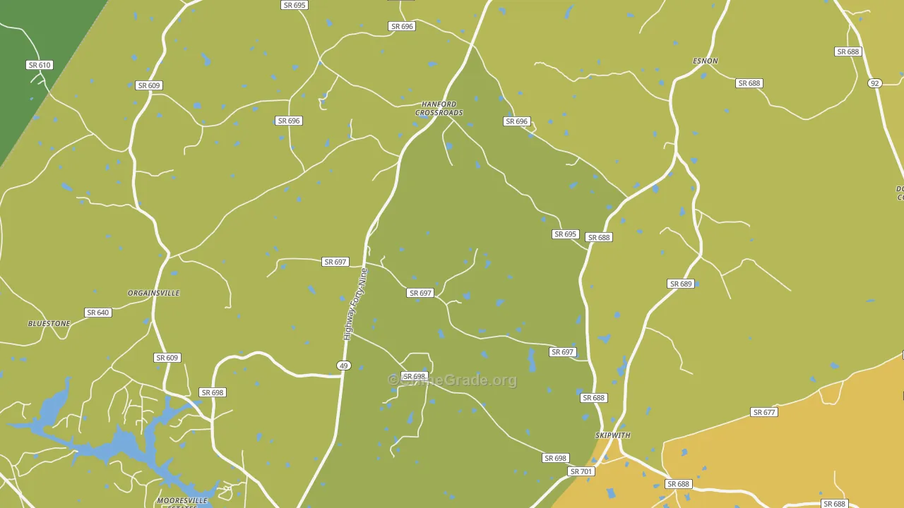 23968, VA Map of Vehicle Theft Rates