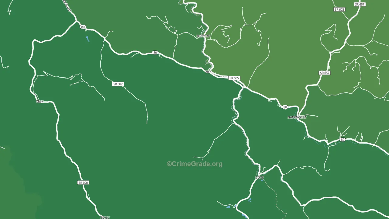 24217, VA Map of Vehicle Theft Rates