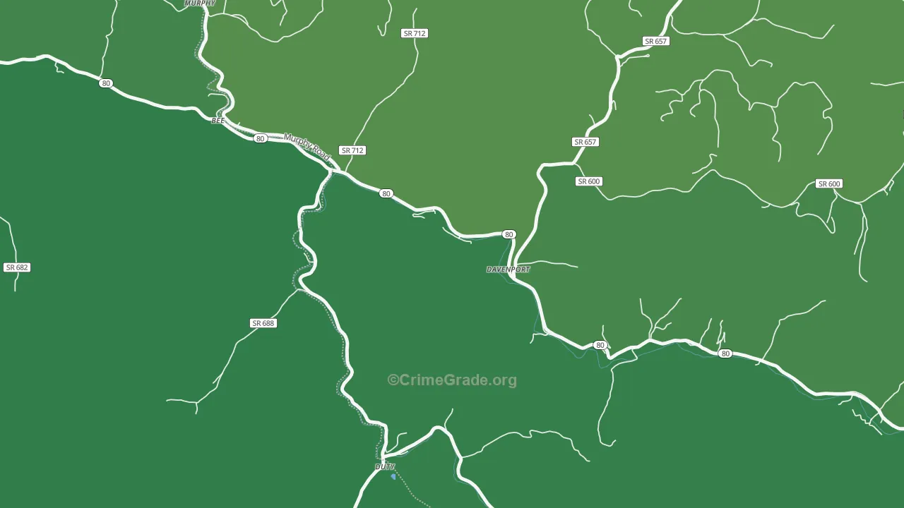 24239, VA Map of Vehicle Theft Rates