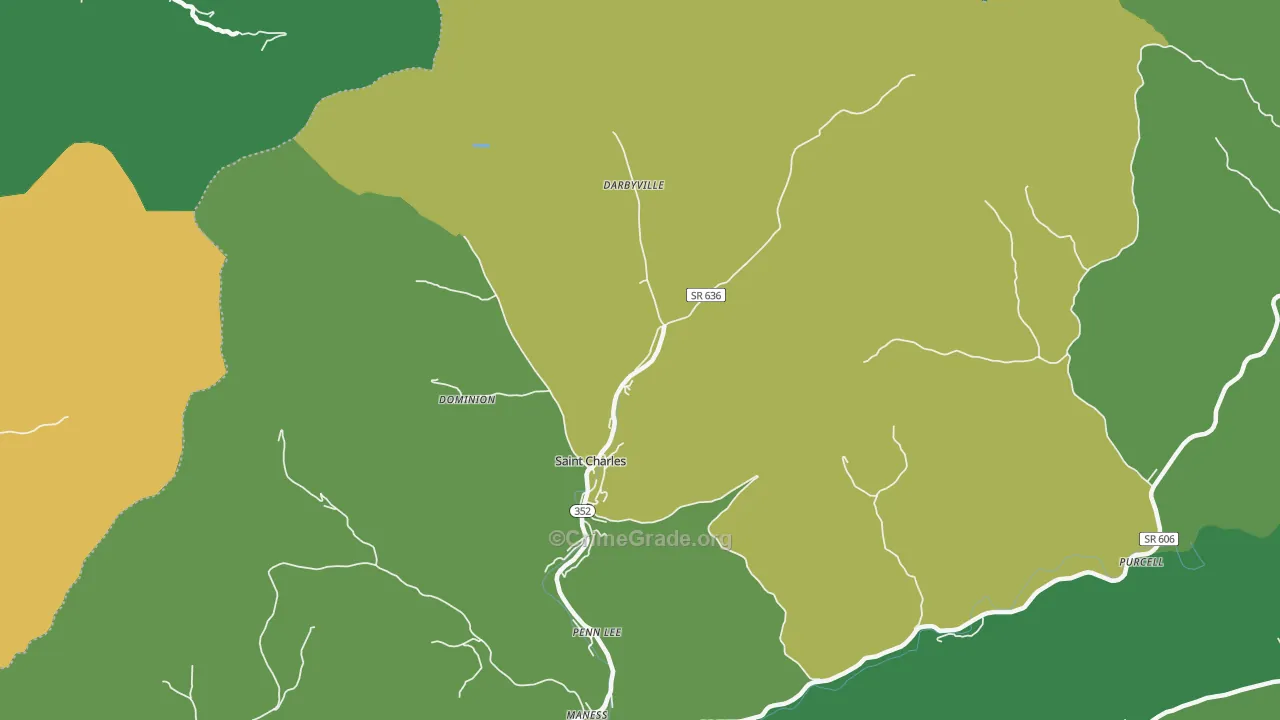 24282, VA Map of Vehicle Theft Rates