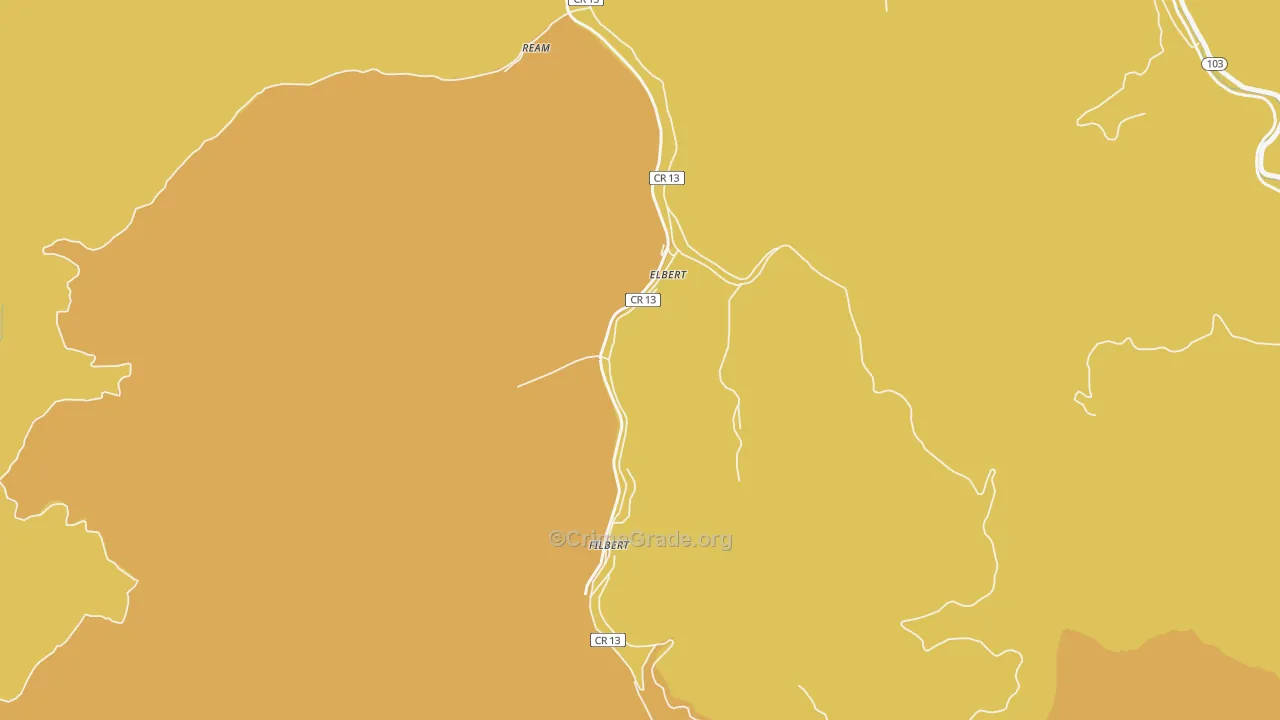 24830, WV Map of Vehicle Theft Rates