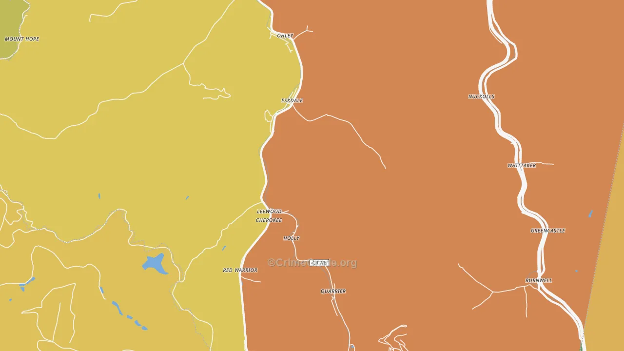 25075, WV Map of Vehicle Theft Rates