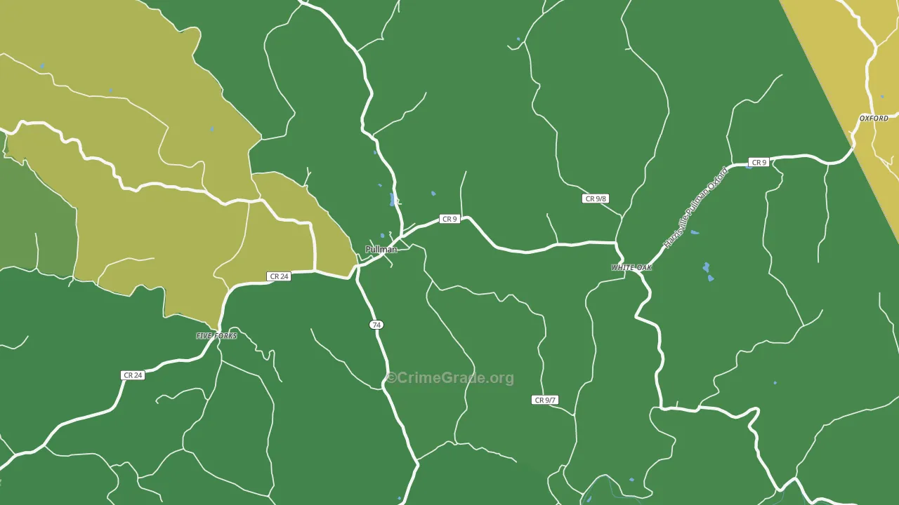 26421, WV Map of Vehicle Theft Rates