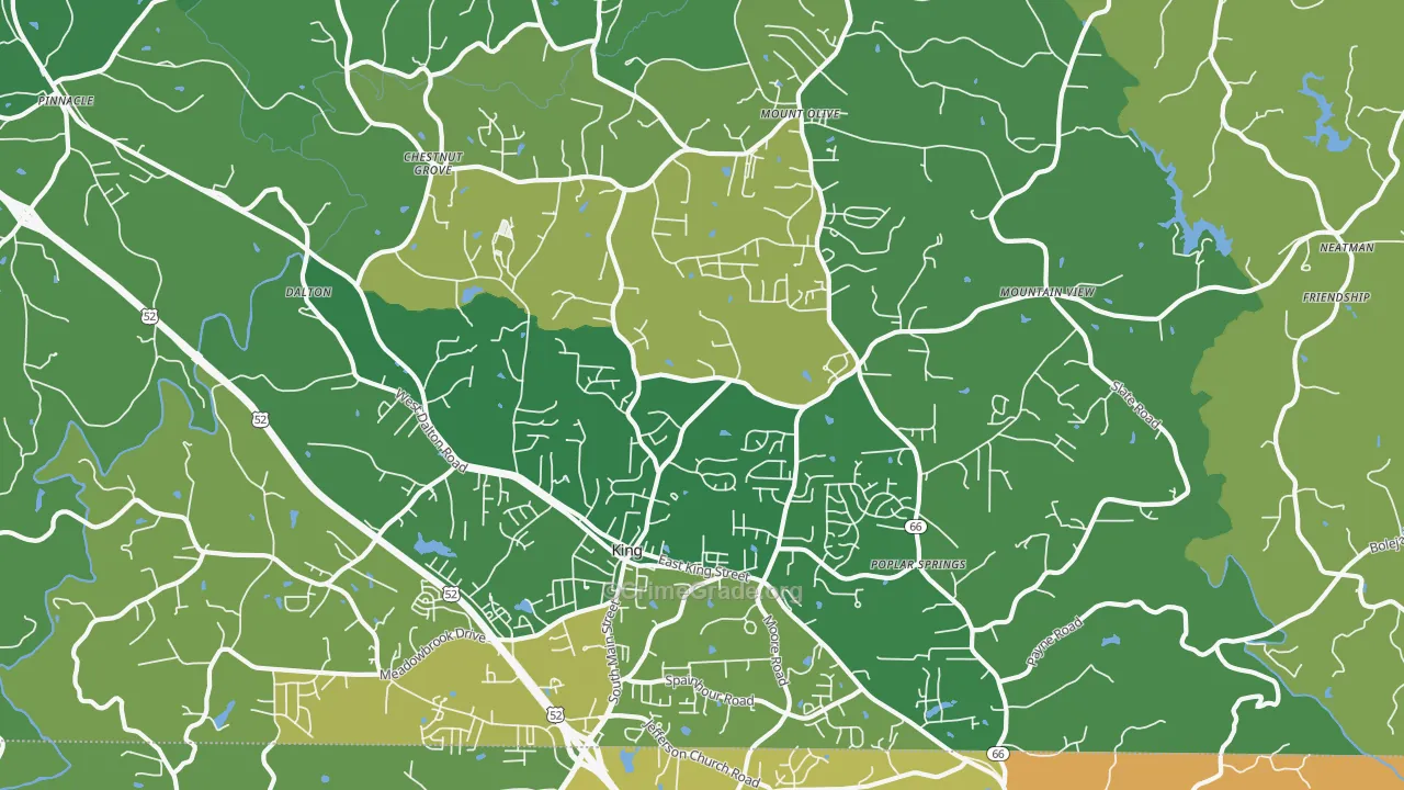 27021, NC Map of Vehicle Theft Rates