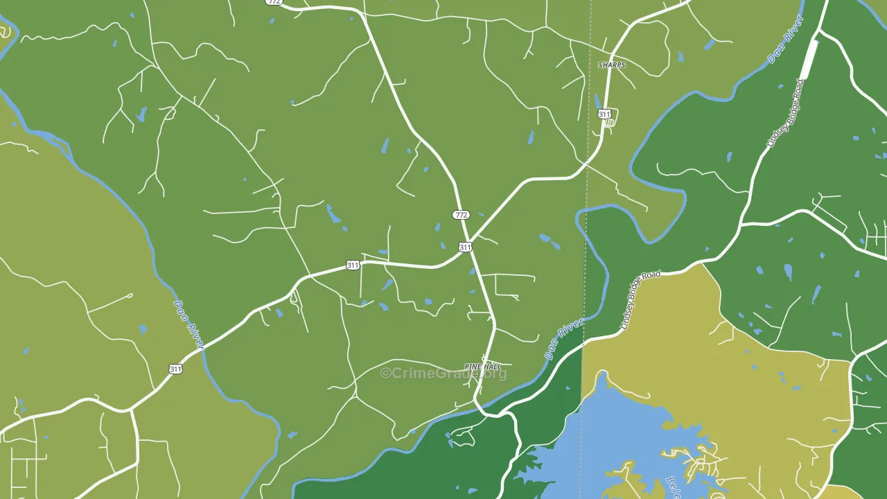 27042, NC Map of Vehicle Theft Rates