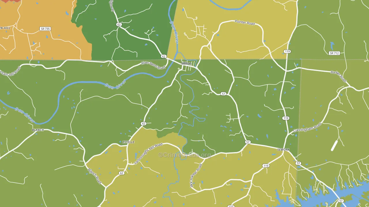 27305, NC Map of Vehicle Theft Rates
