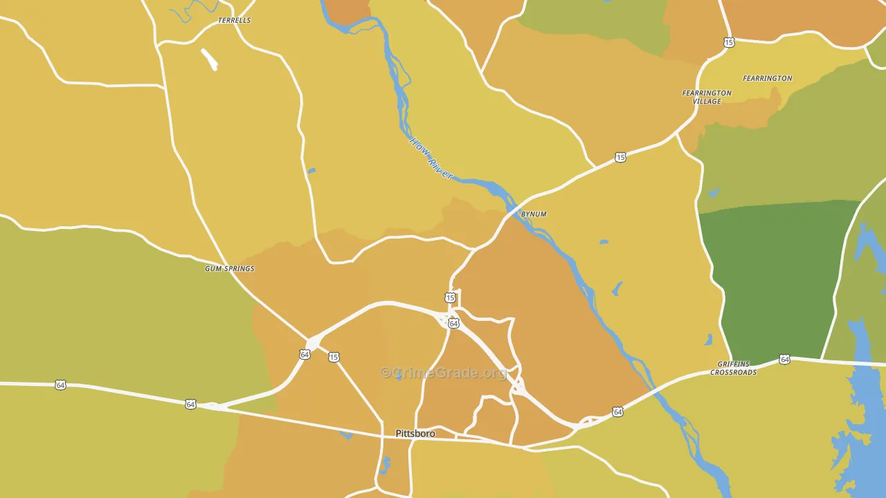 27312, NC Map of Vehicle Theft Rates