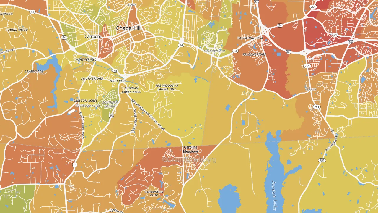 27517, NC Map of Vehicle Theft Rates