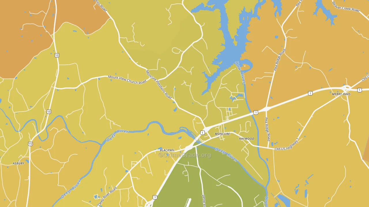 27559, NC Map of Vehicle Theft Rates