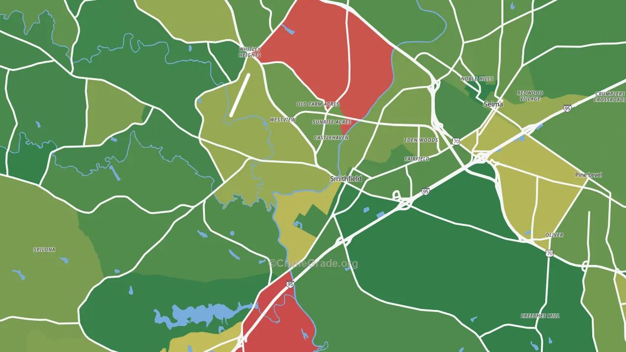 27577, NC Map of Vehicle Theft Rates
