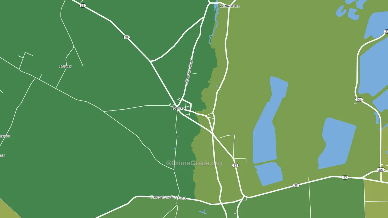 27821, NC Map of Vehicle Theft Rates