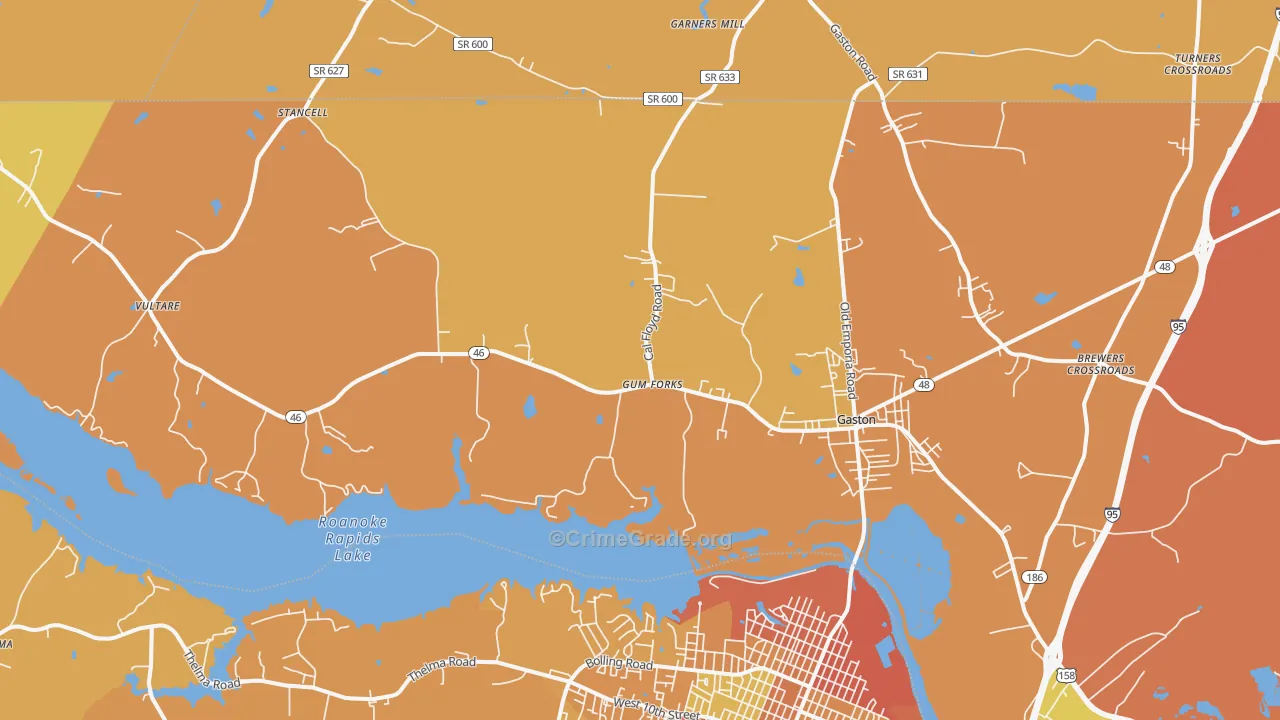 27832, NC Map of Vehicle Theft Rates