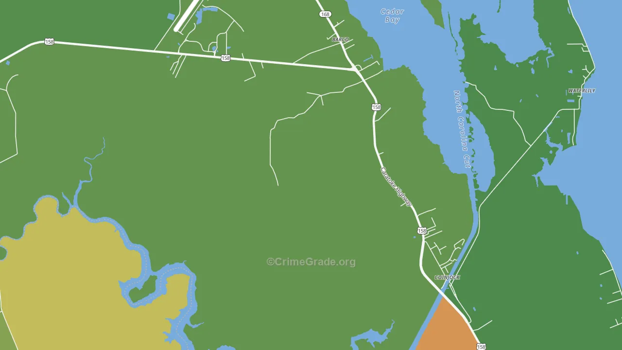 27917, NC Map of Vehicle Theft Rates