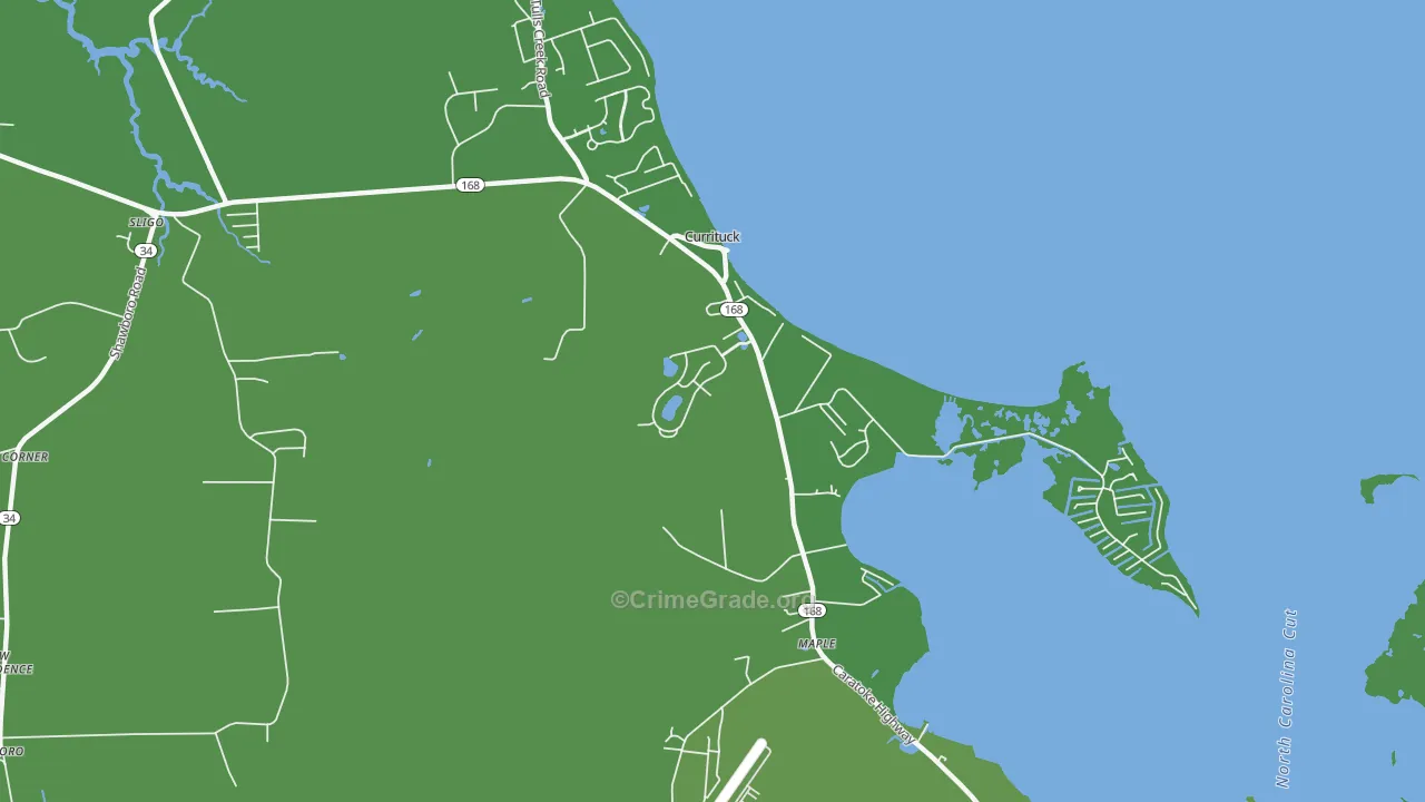 27929, NC Map of Vehicle Theft Rates