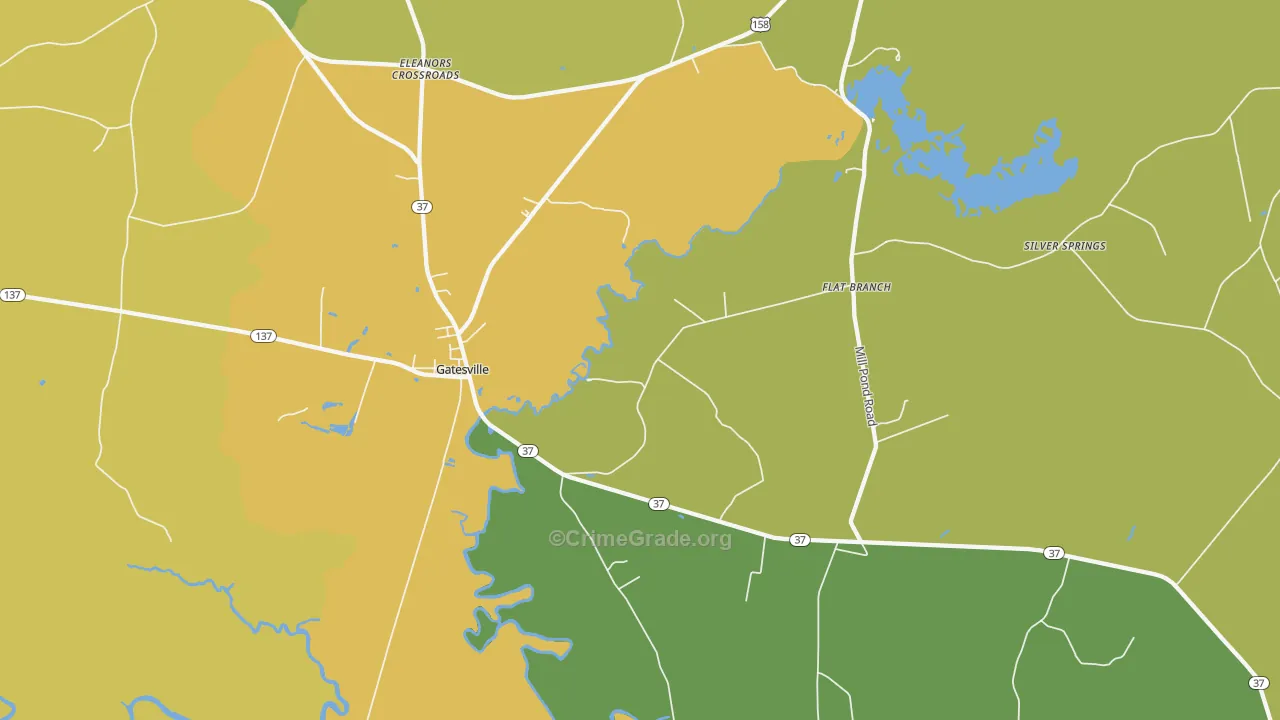 27938, NC Map of Vehicle Theft Rates