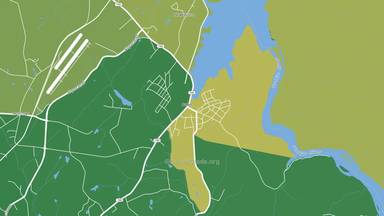28009, NC Map of Vehicle Theft Rates