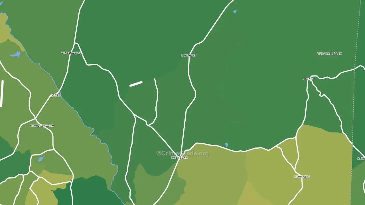 28018, NC Map of Vehicle Theft Rates