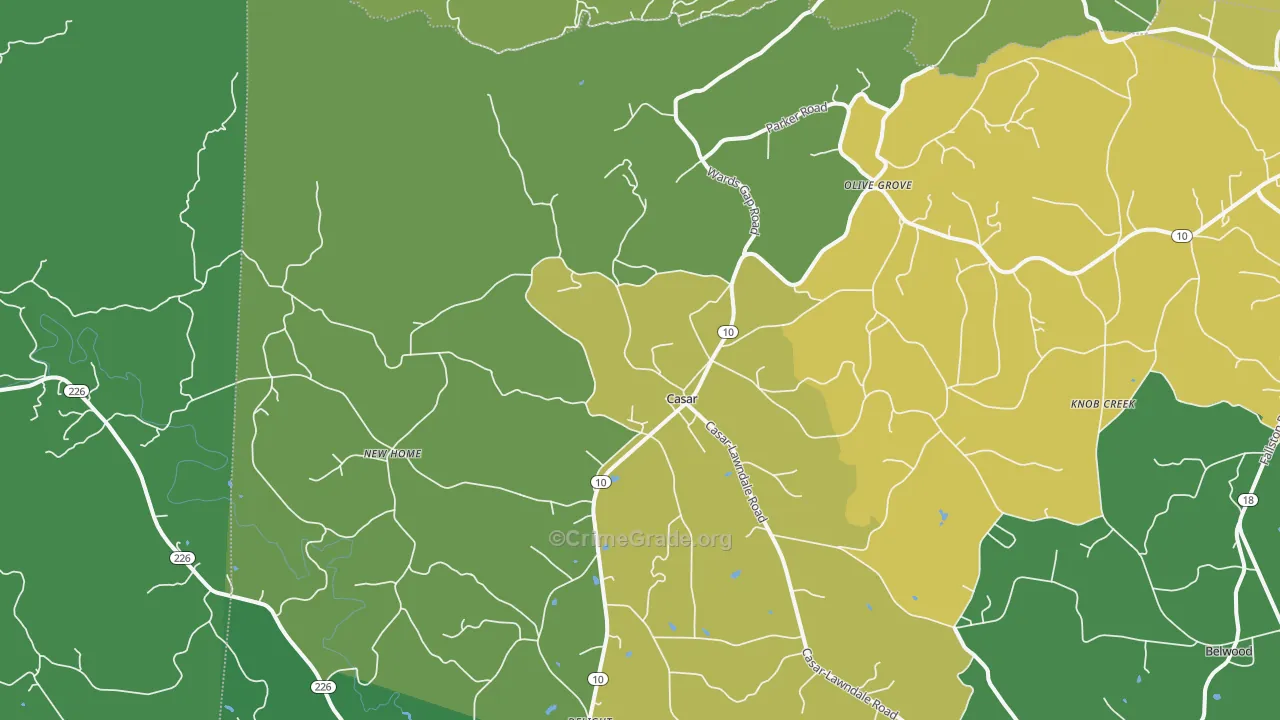 28020, NC Map of Vehicle Theft Rates