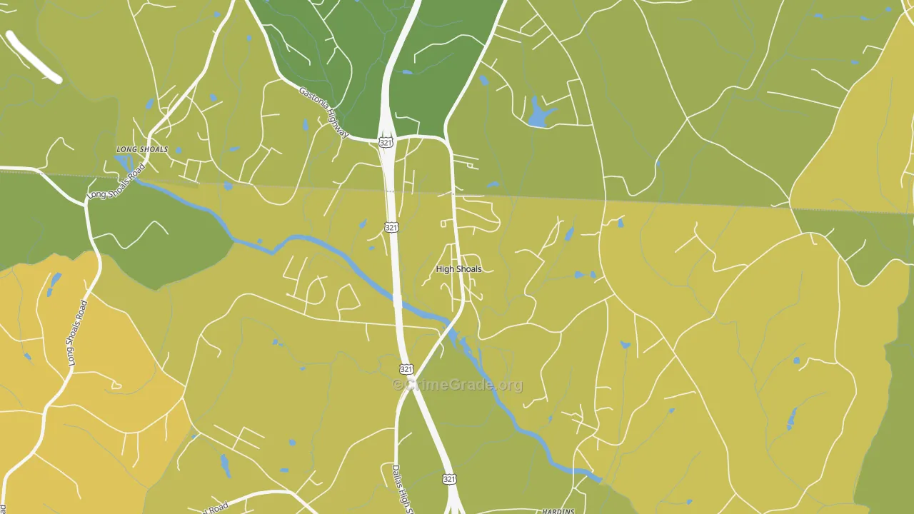 28077, NC Map of Vehicle Theft Rates