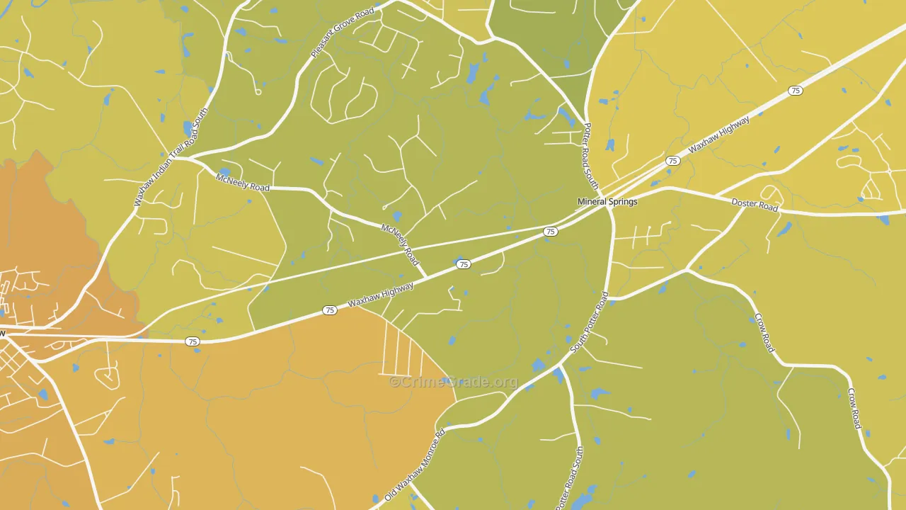 28108, NC Map of Vehicle Theft Rates