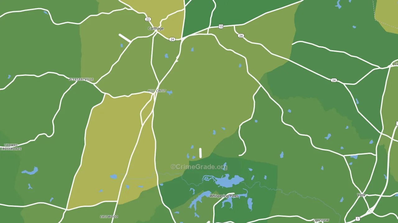 28327, NC Map of Vehicle Theft Rates