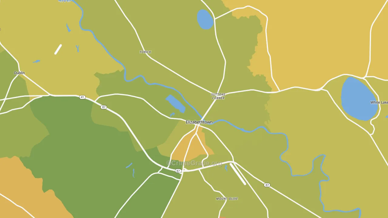 28337, NC Map of Vehicle Theft Rates