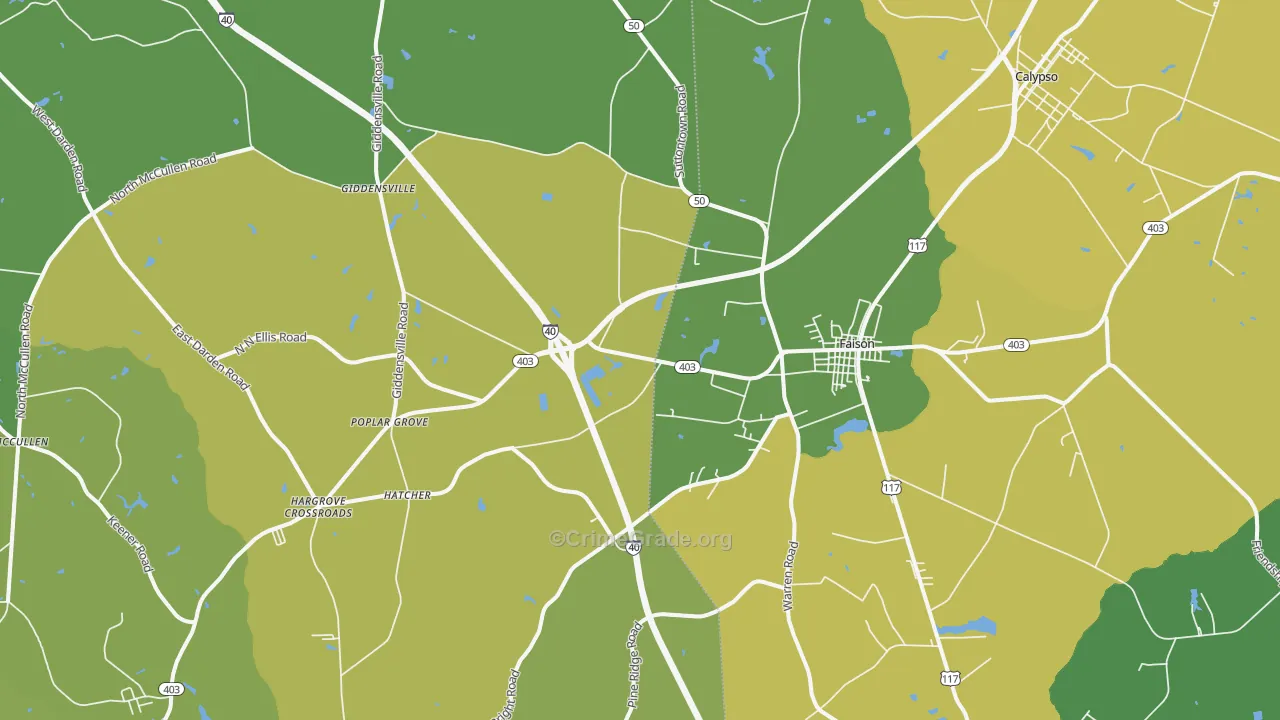 28341, NC Map of Vehicle Theft Rates