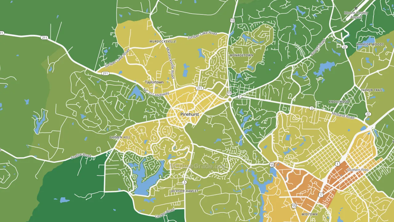 28374, NC Map of Vehicle Theft Rates