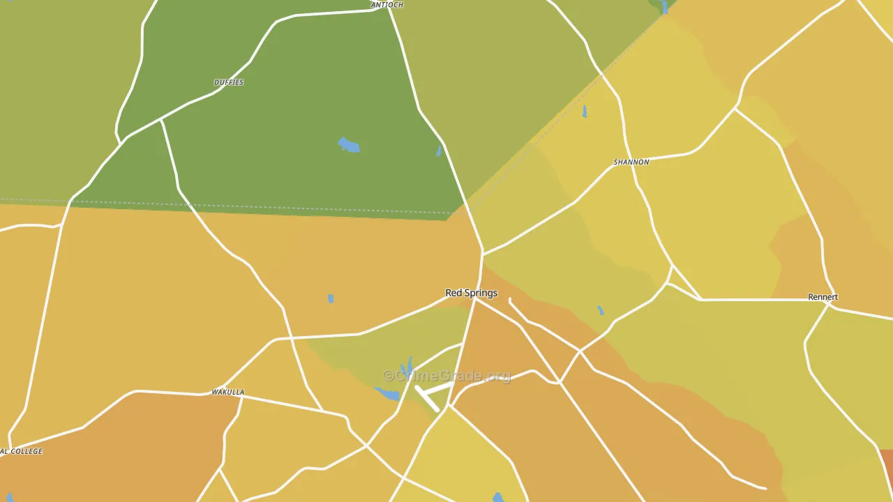 28377, NC Map of Vehicle Theft Rates
