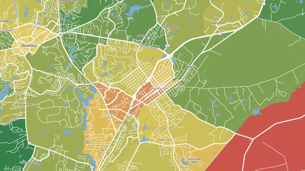 28387, NC Map of Vehicle Theft Rates