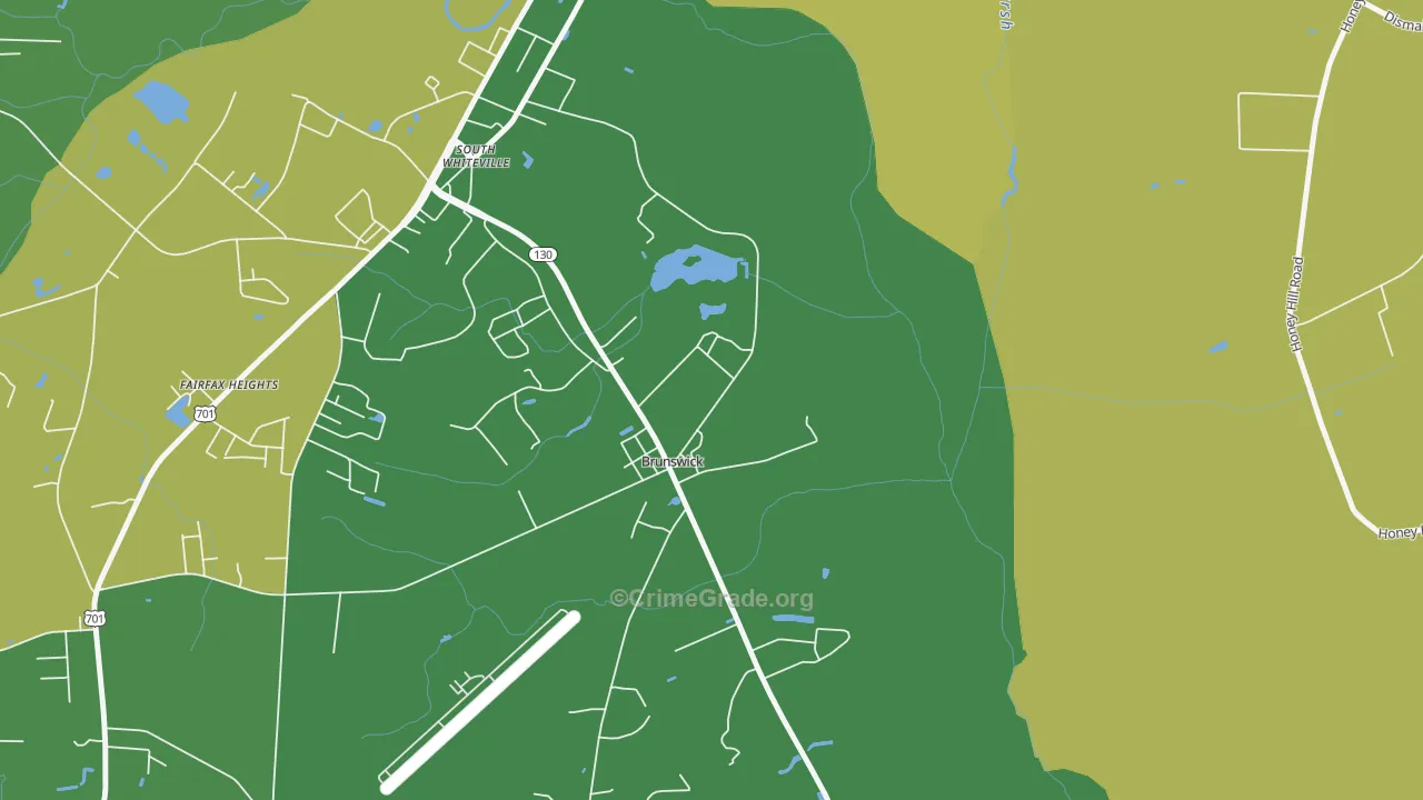 28424, NC Map of Vehicle Theft Rates
